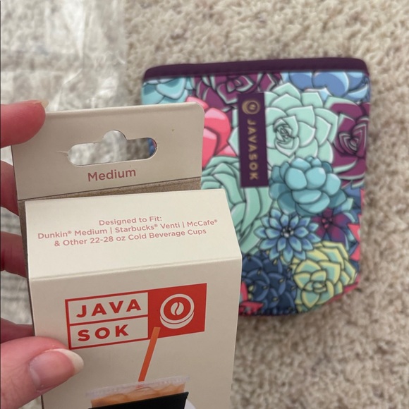 NEW Java Sok Floral Insulating Sleeve Medium plant succulent - Picture 4 of 4